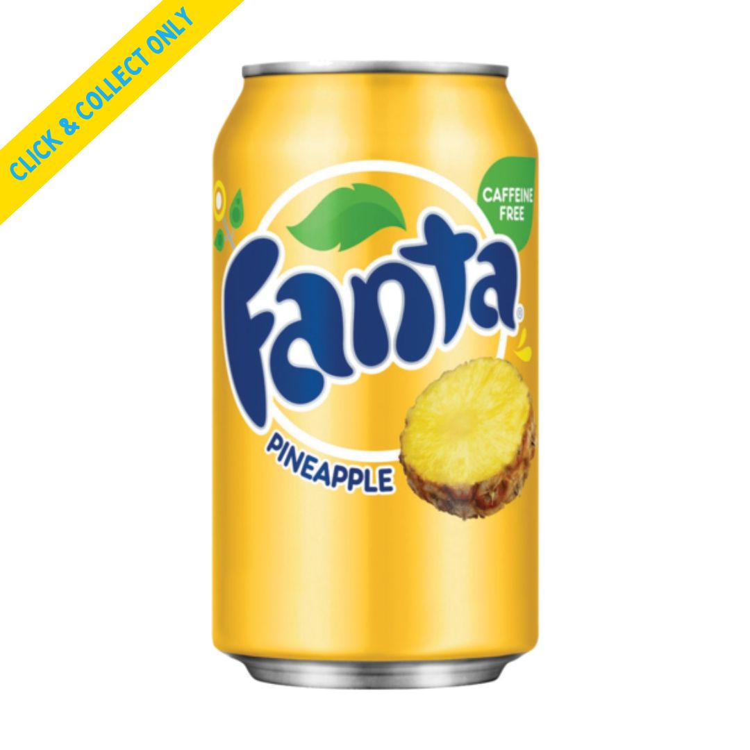 Fanta (USA) Pineapple 355ml, Flavour: x 1