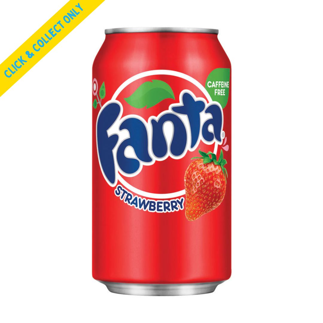 US Fanta Strawberry 355ml