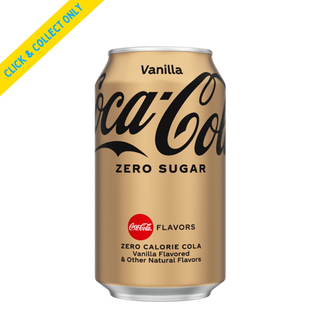 US Coca Cola Vanilla Zero Sugar 355ml