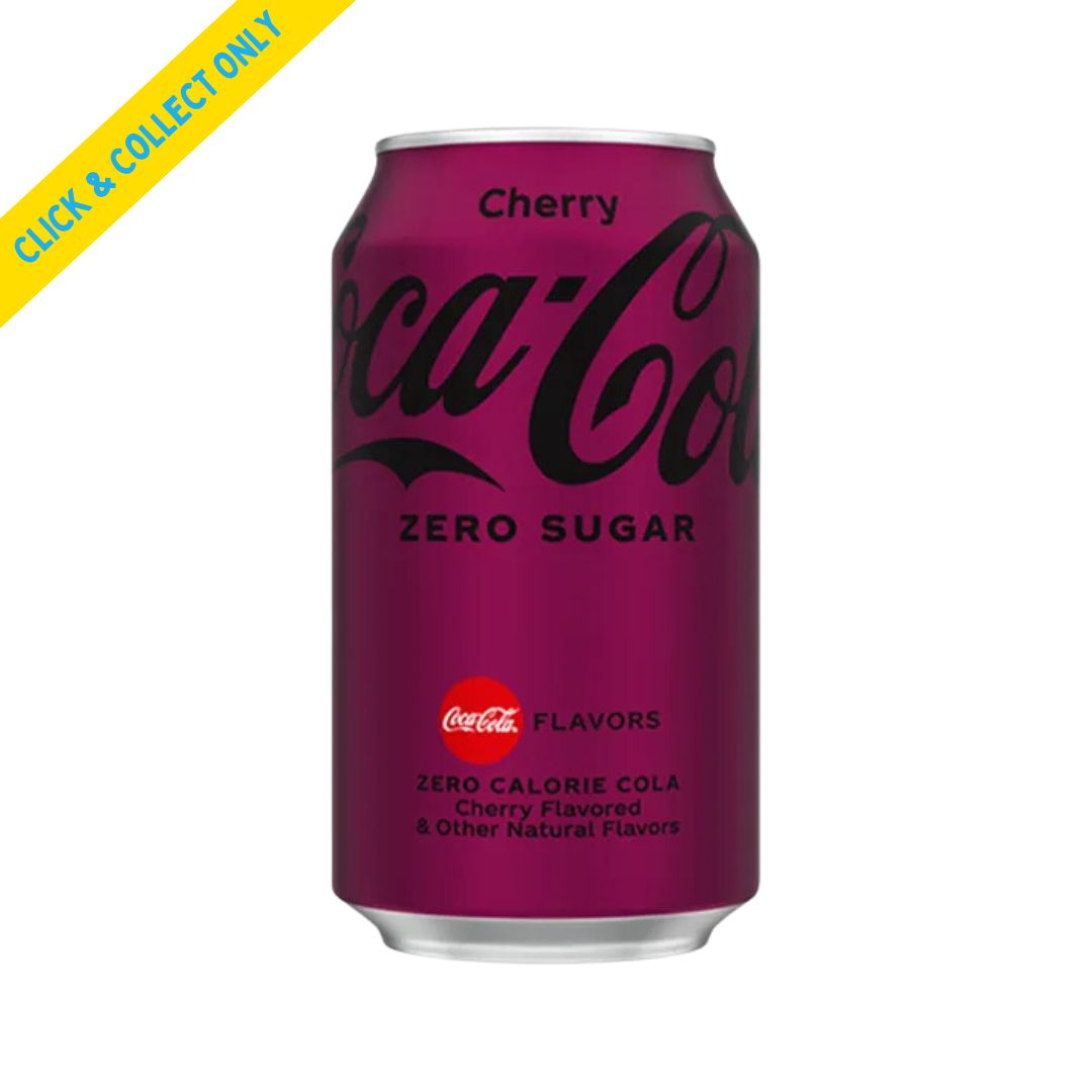 US Coca Cola Cherry Zero Sugar 355ml