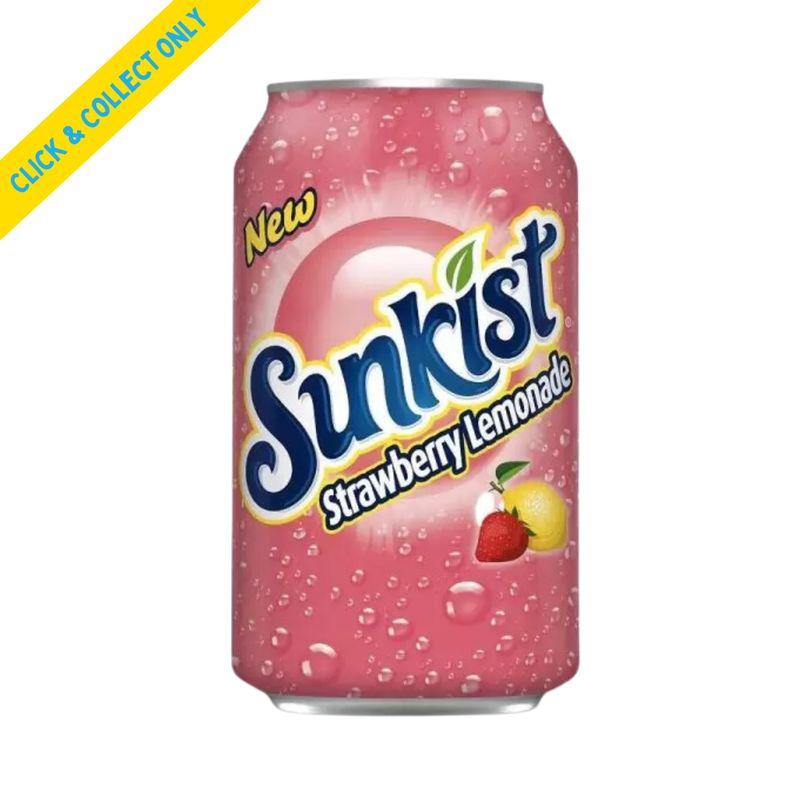 Sunkist 355ml - Strawberry Lemonade