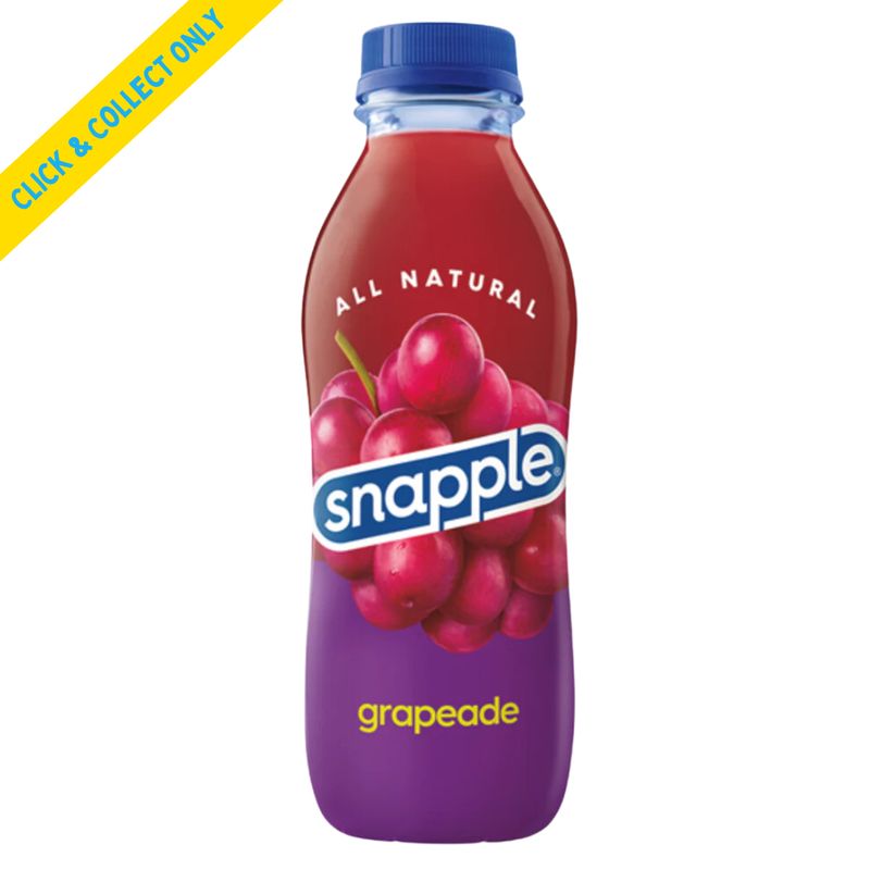 Snapple 473ml, Flavour: Grapeade