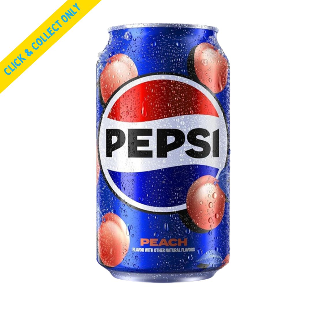 Pepsi Peach 355ml Limited Edition
