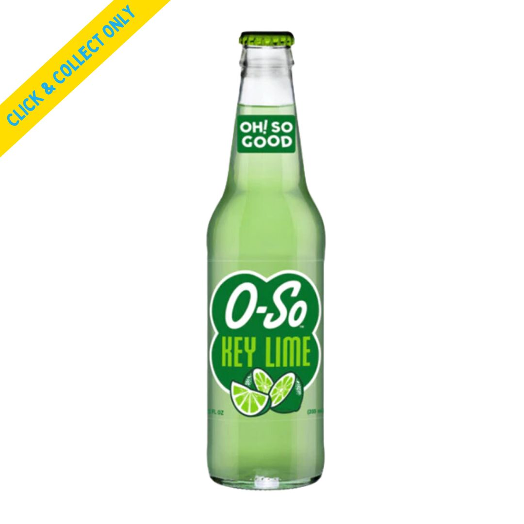 O-So Key Lime Soda 355ml