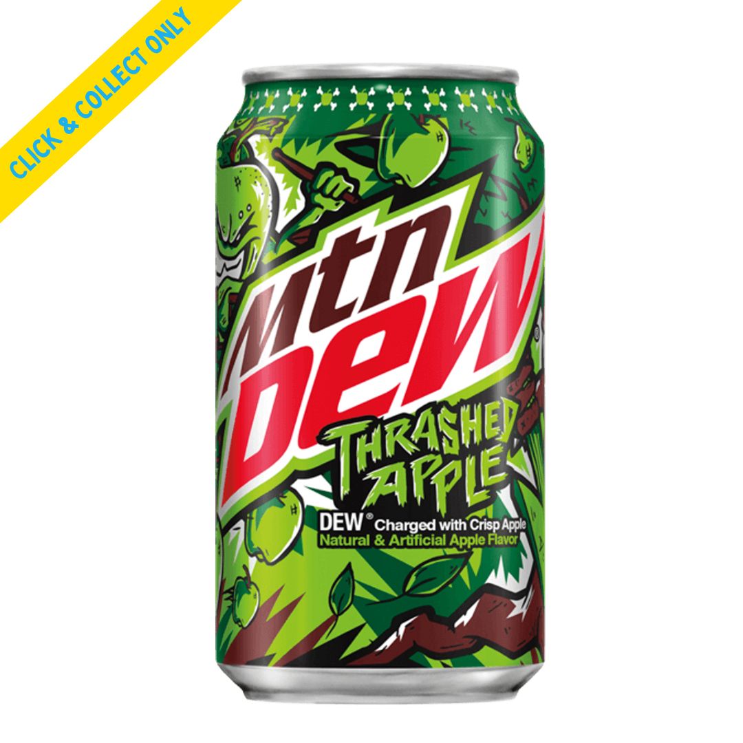 Mtn Dew (Mountain Dew) Thrashed Apple 355ml