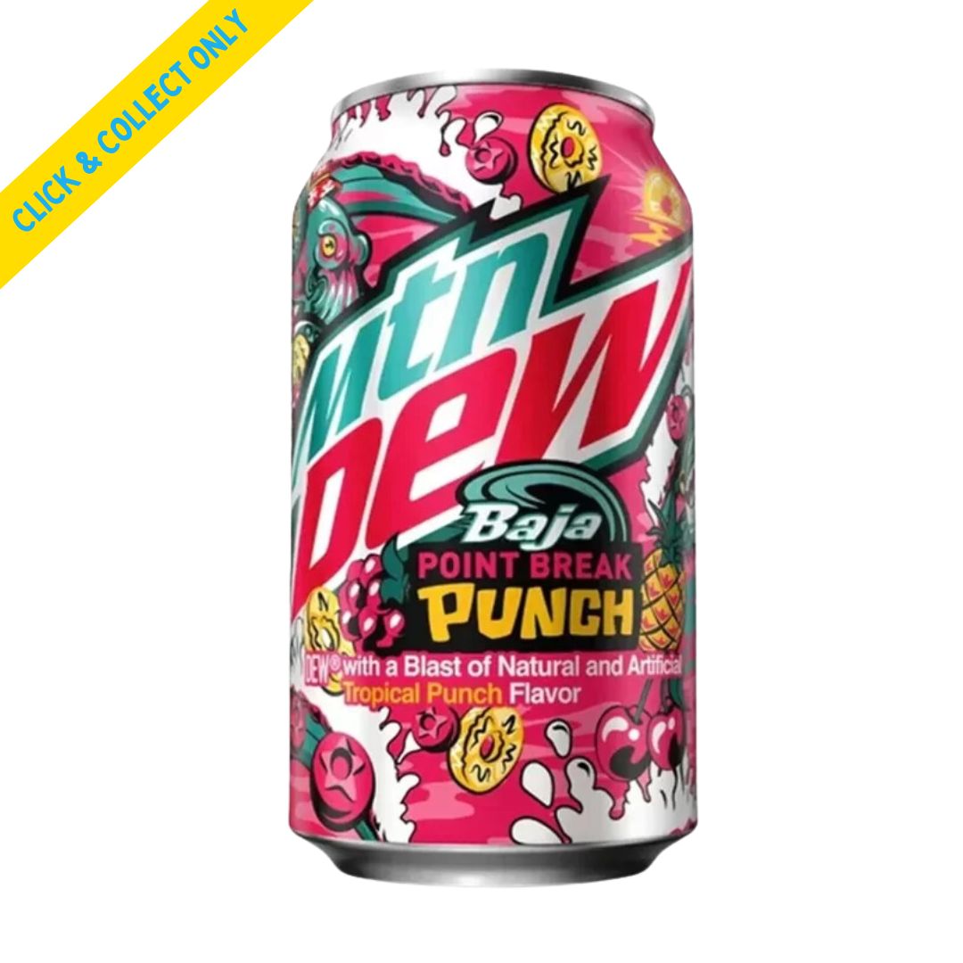 Mtn Dew (Mountain Dew) Baja Point Break Punch 355ml
