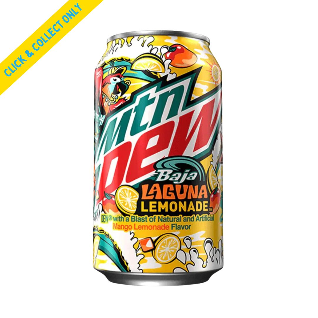 Mtn Dew (Mountain  Dew) Baja Laguna Lemonade 355ml