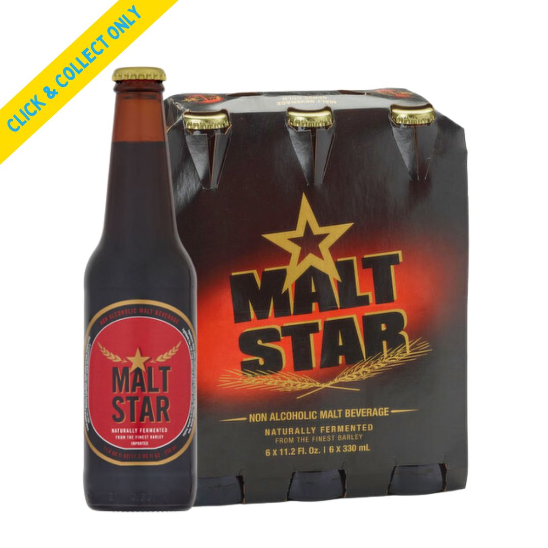 Malt Star Non Alcoholic Beer (6 pack)