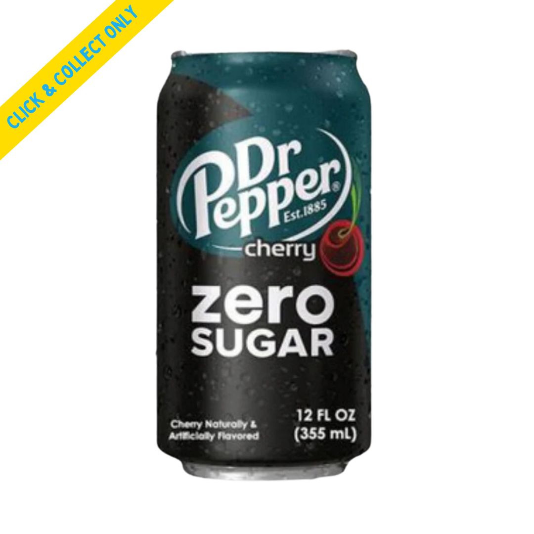 Dr Pepper Cherry Zero Sugar 355ml can