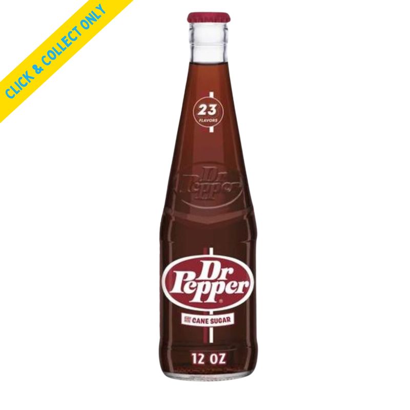 Dr Pepper Glass - Cane Sugar 355ml