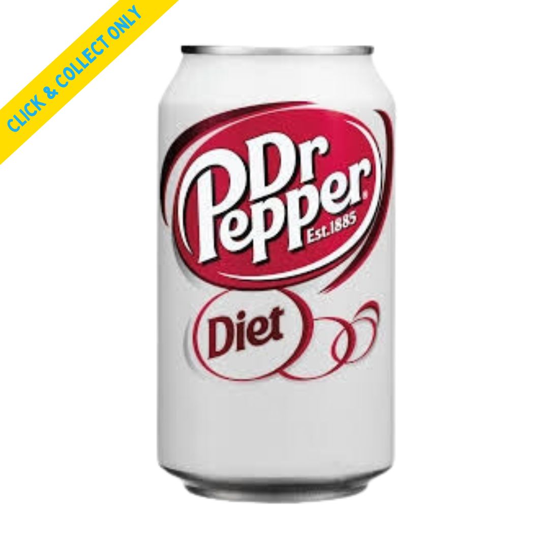 Dr Pepper Diet 355ml can, Size: x 1