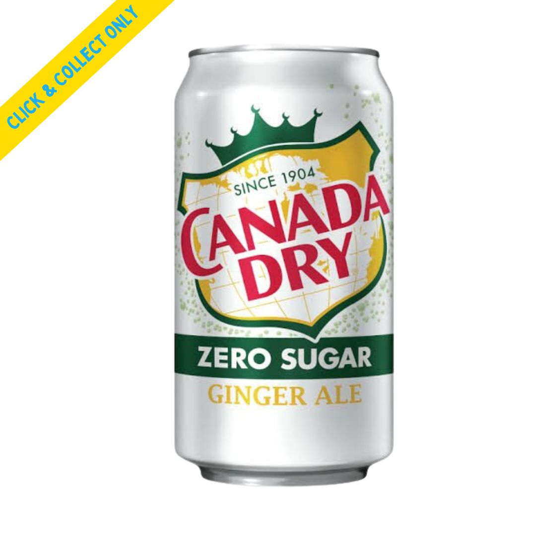 Canada Dry Zero Sugar Ginger Ale