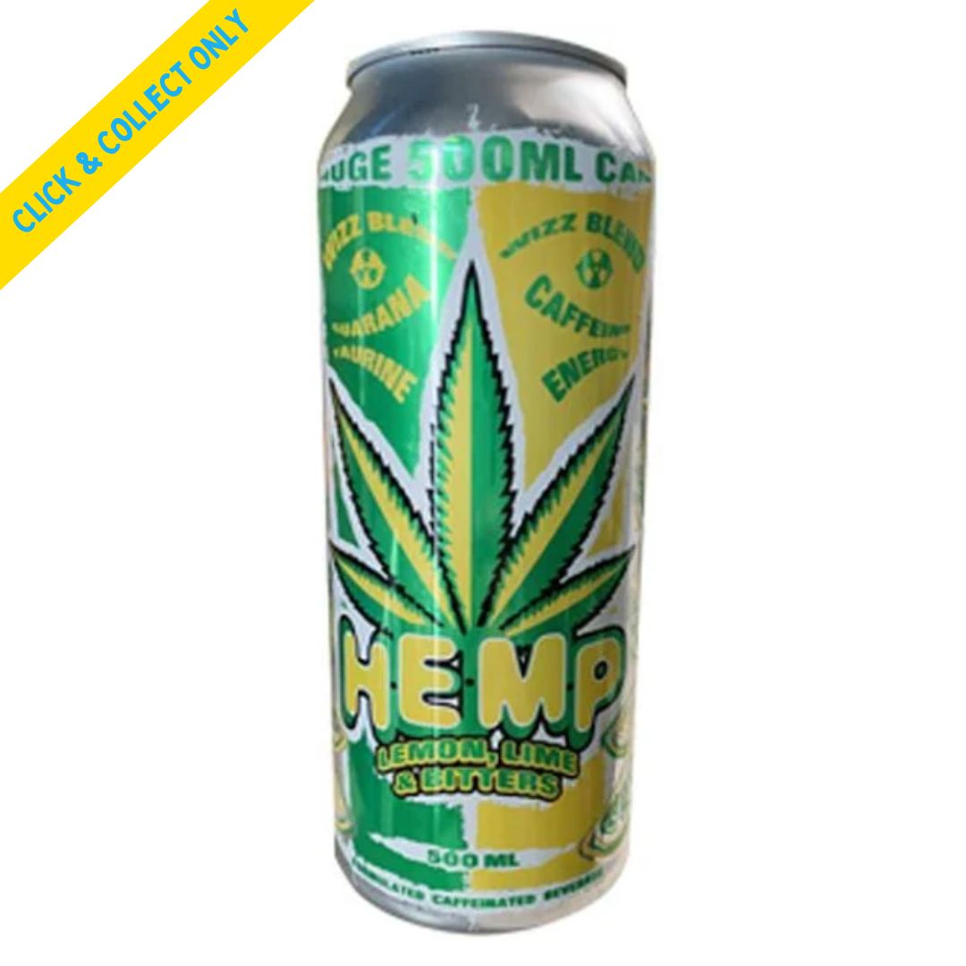 Hemp Lemon Lime &amp; Bitters 500ml