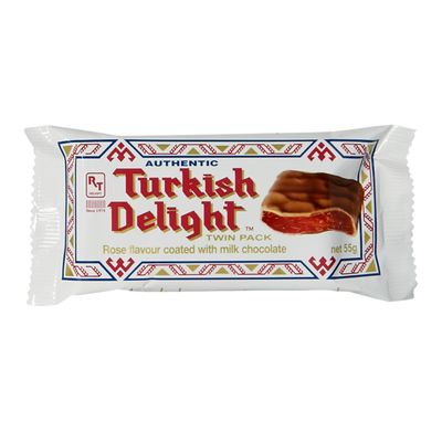 Authentic Turkish Delight - Milk Choc Coated 55g