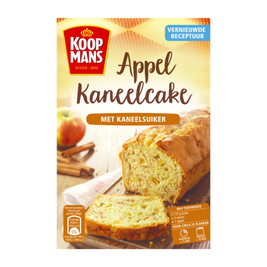 Apple Cinnamon Cake Mix 400g