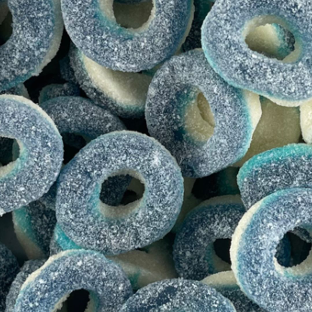 Blue Raspberry Rings