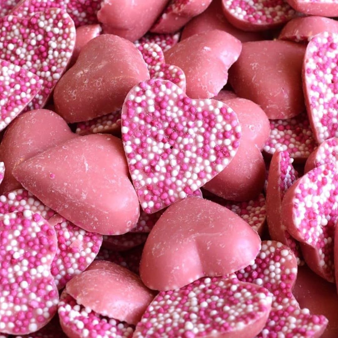 Pink Hearts UK, Size: 200g