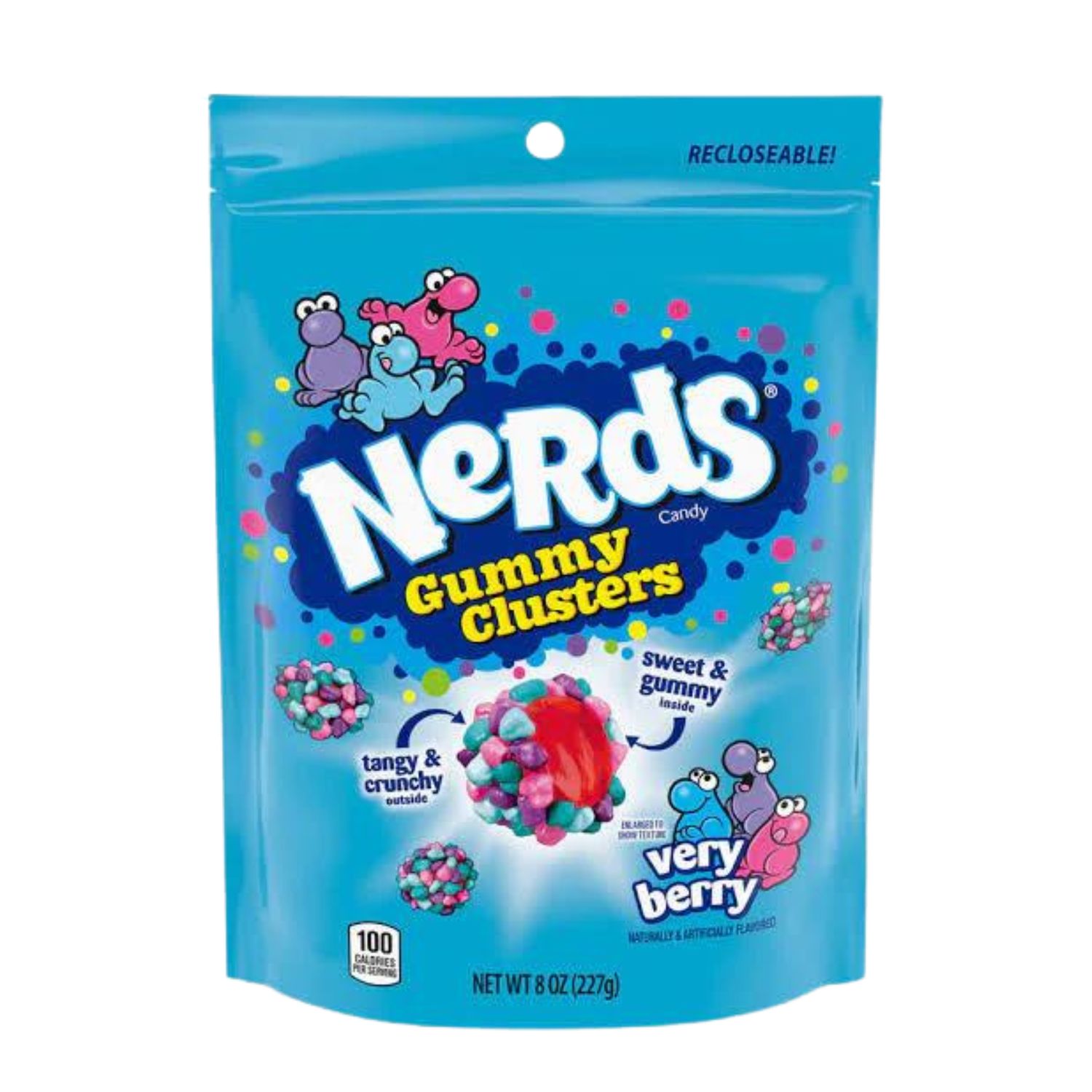 Nerds Gummy Clusters - Very Berry (226g)