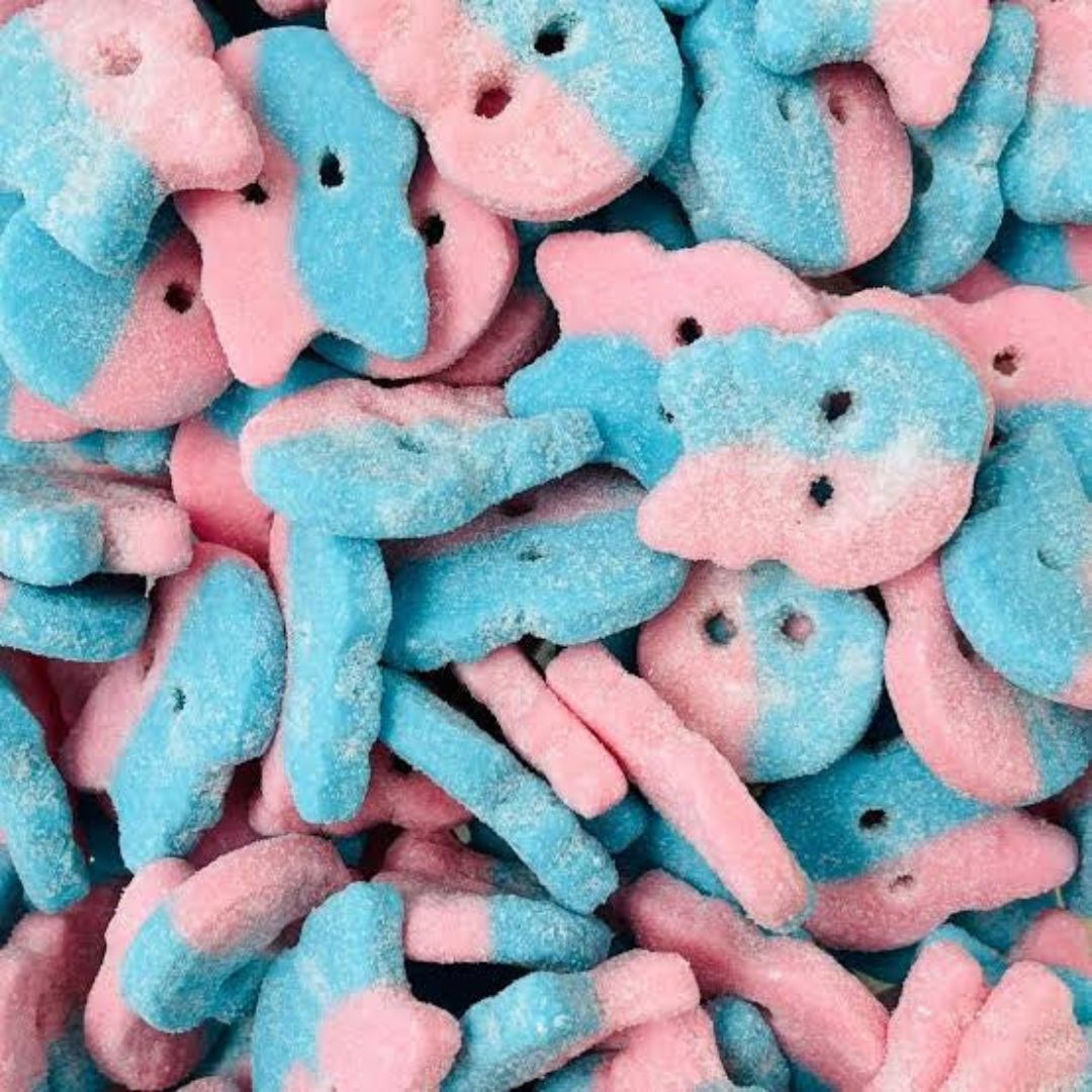 Bubs Sour Skulls - Dizzy Bubblegum