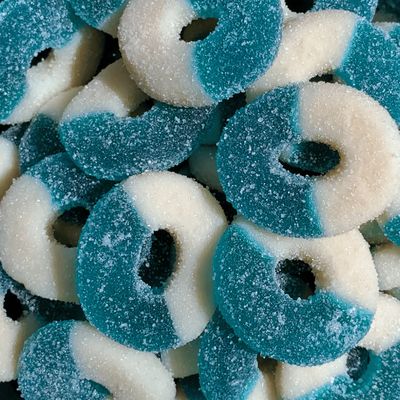 Blue Raspberry Rings (Albanese)