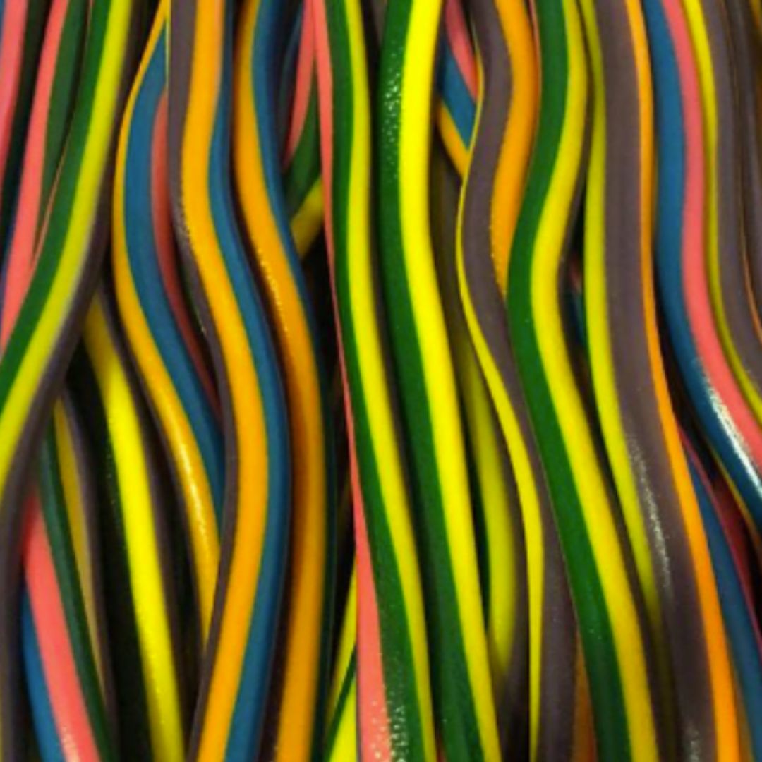 Yoghurt Bars / Wonder Bar (Cables) - Multicolour, Size: 12pc (min 125g)