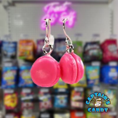 Earrings - Macaron - Hot Pink