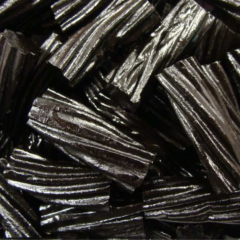 Licorice Twists (Pieces) - Black Licorice