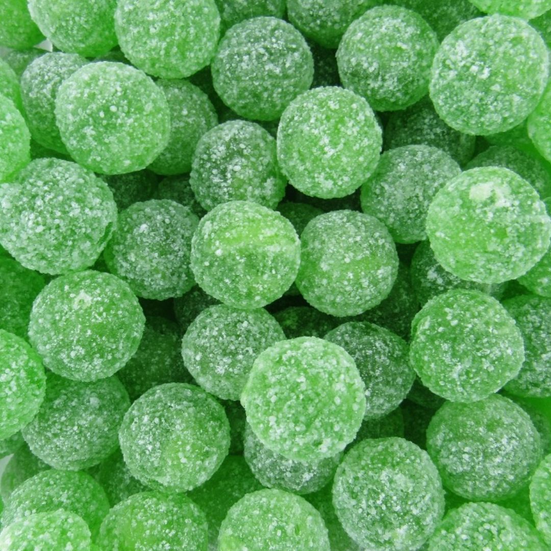 Mega Sours (UK Barnetts) - Apple, Size: 10pc (min 50g)