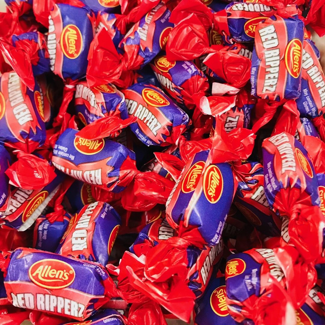 Red Ripperz / Redskins Chews (Allen's), Size: 220g