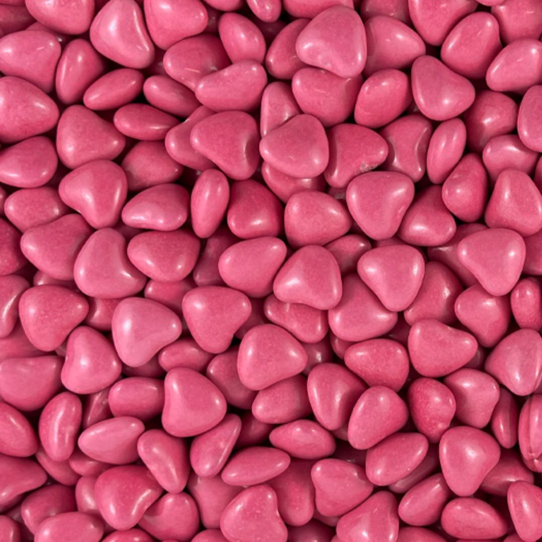 Candy Coated Chocolate Hearts 1kg