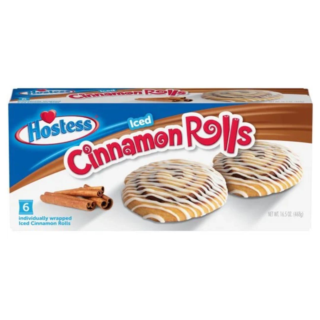 Hostess Iced Cinnamon Roll - 468g (6 pc)