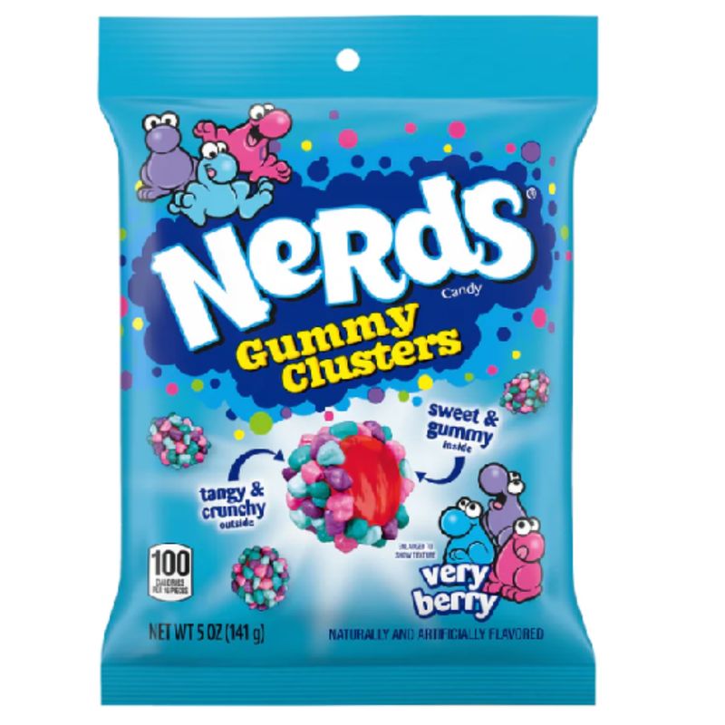 Nerds Gummy Clusters - Very Berry (141g)