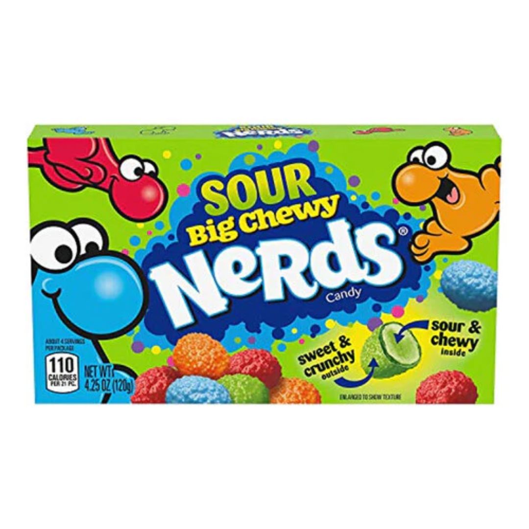 Nerds Big Chewy Movie Box - Sour