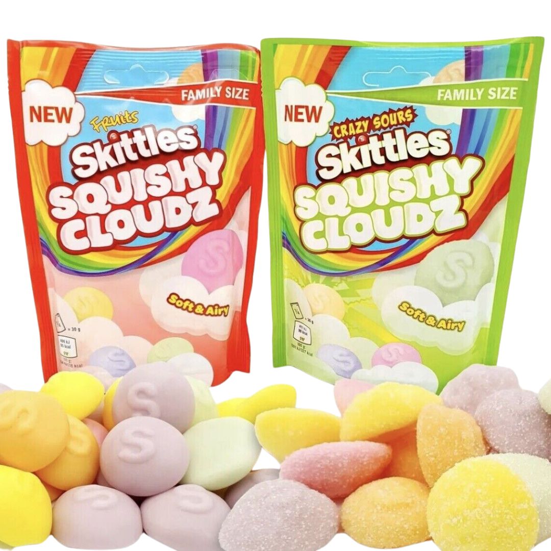 Skittles Squishy Cloudz 94g pouch