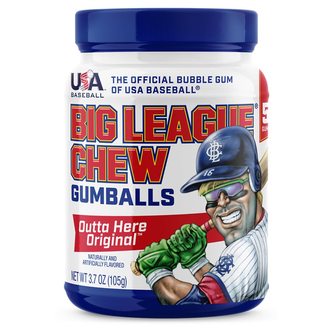 Big League Gumball Tub 55pc