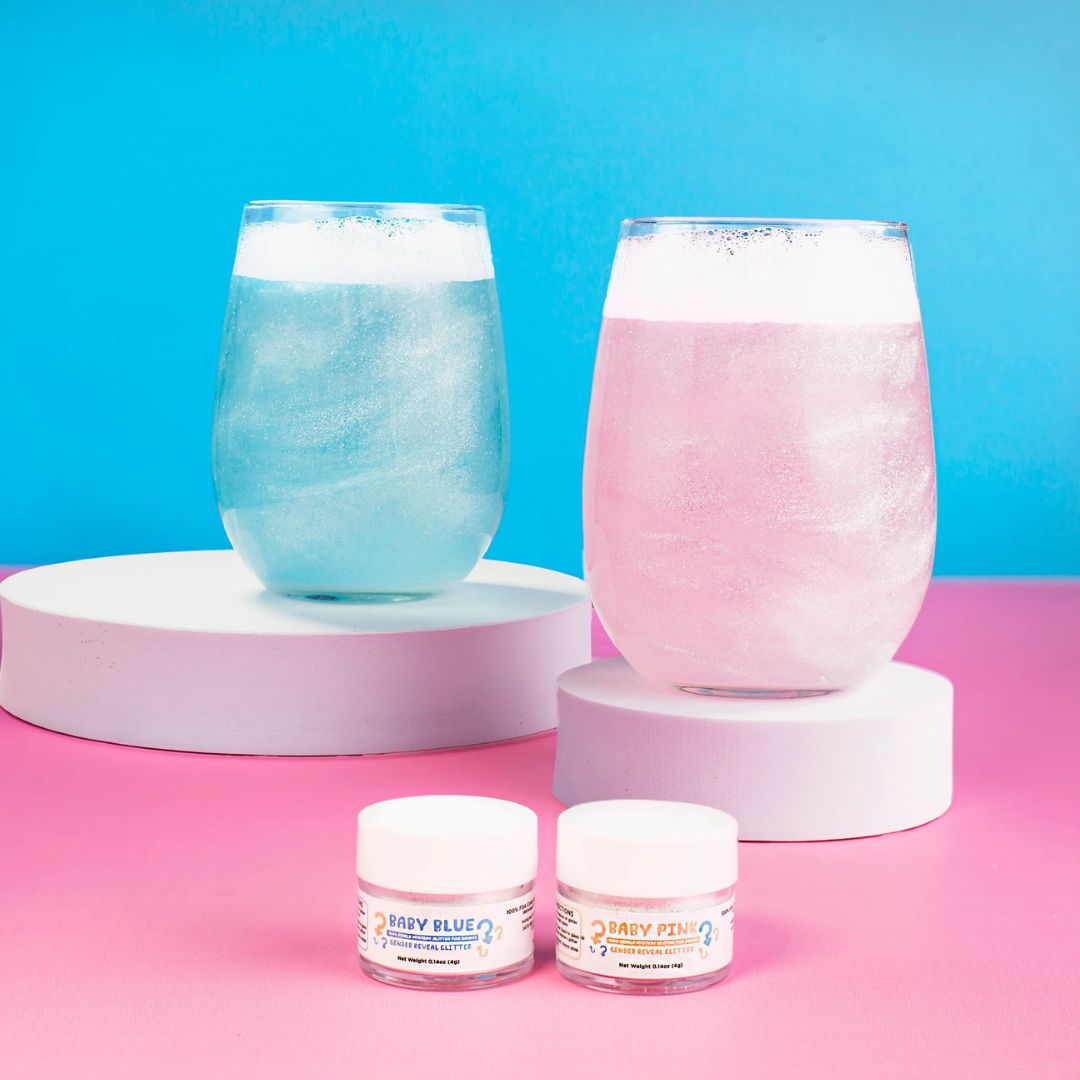 Brew Glitter - Gender Reveal Edible Glitter for drinks
