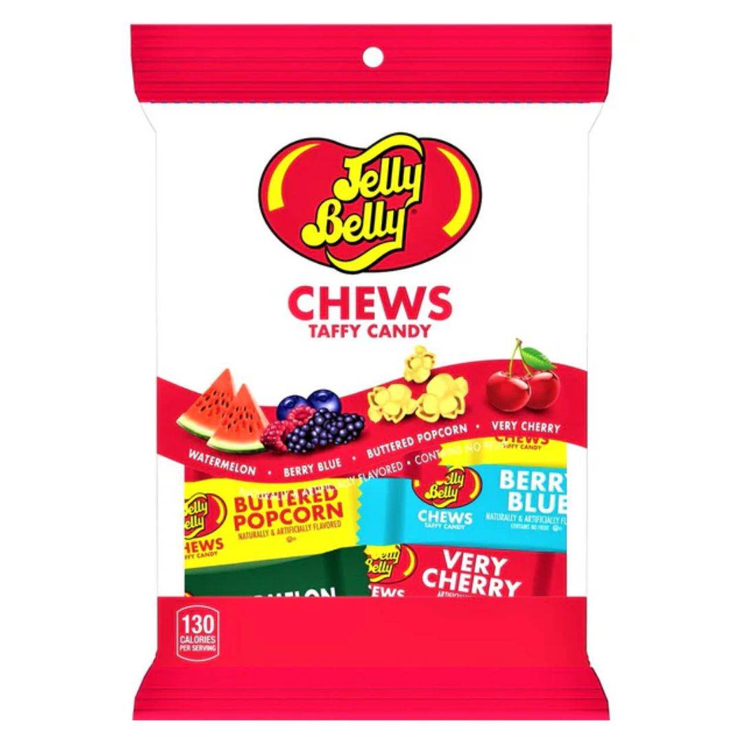 Jelly Belly Chews Taffy Candy 198g