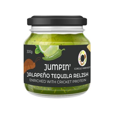 Jumpin&#39; Jalapeno Tequila Relish 300g