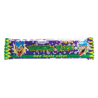 Wicked Fizz Chew Bar - Grape