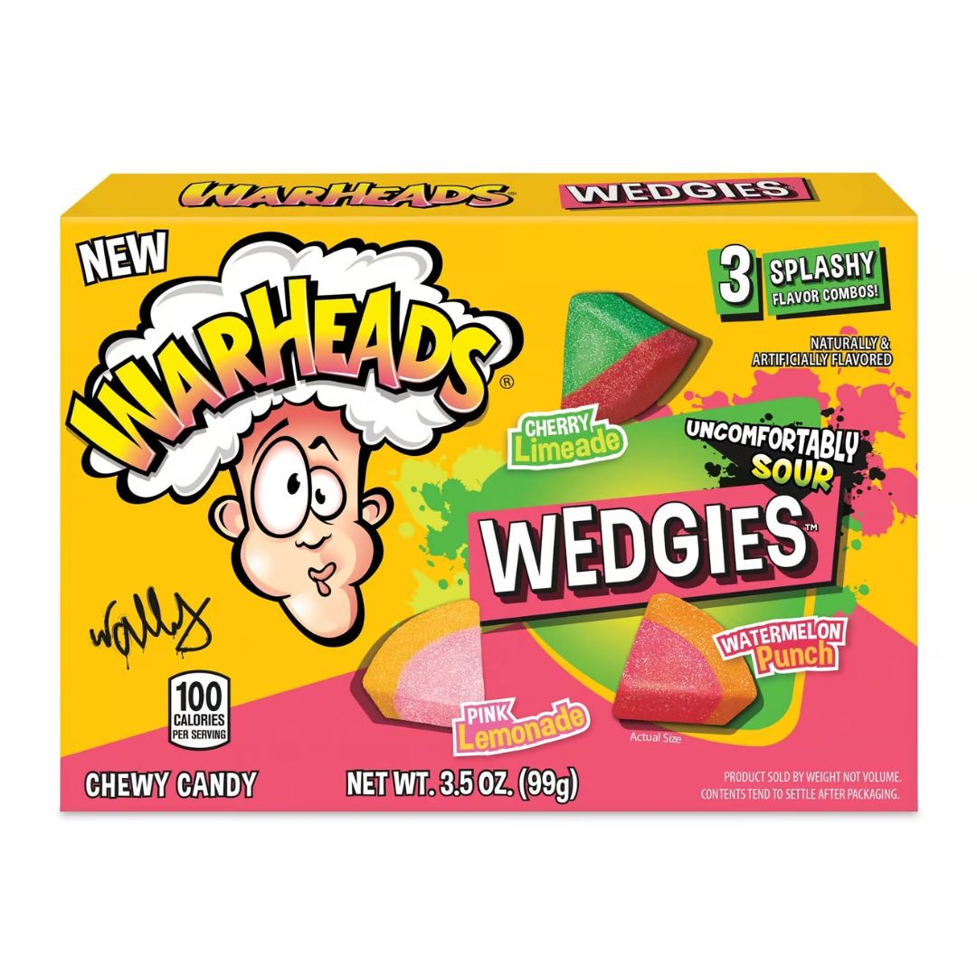 Warheads Wedgies Movie Box 99g