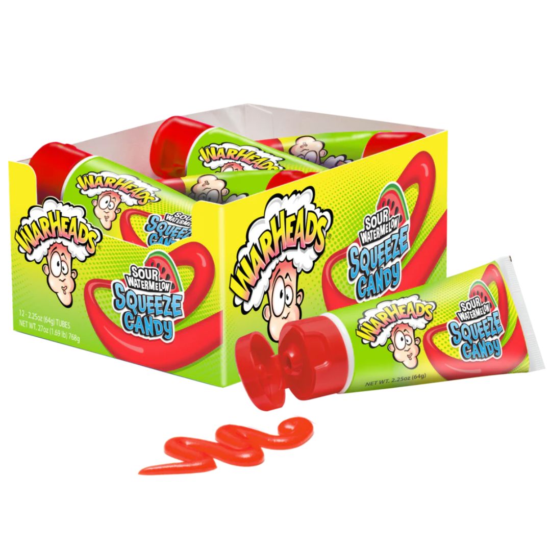 Warheads Sour Squeeze - Watermelon 64g