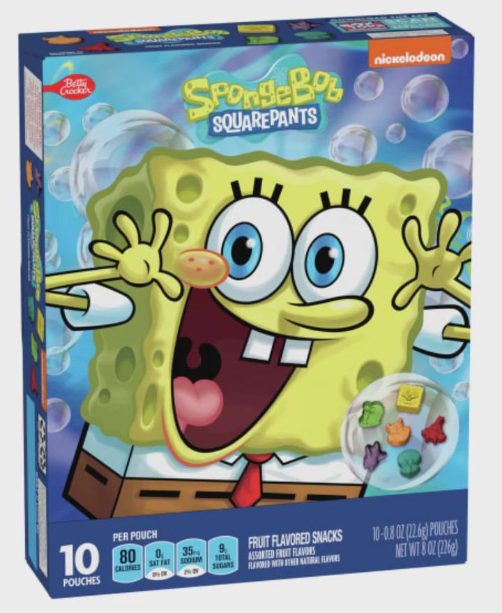 Spongebob Fruit Snacks 227g