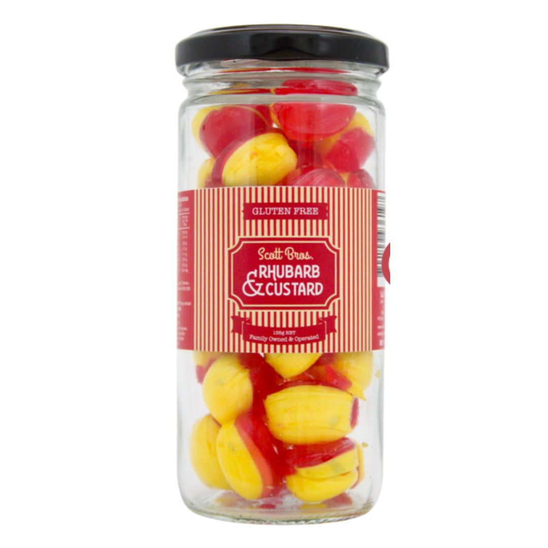 Rock Candy - Rhubarb &amp; Custard
