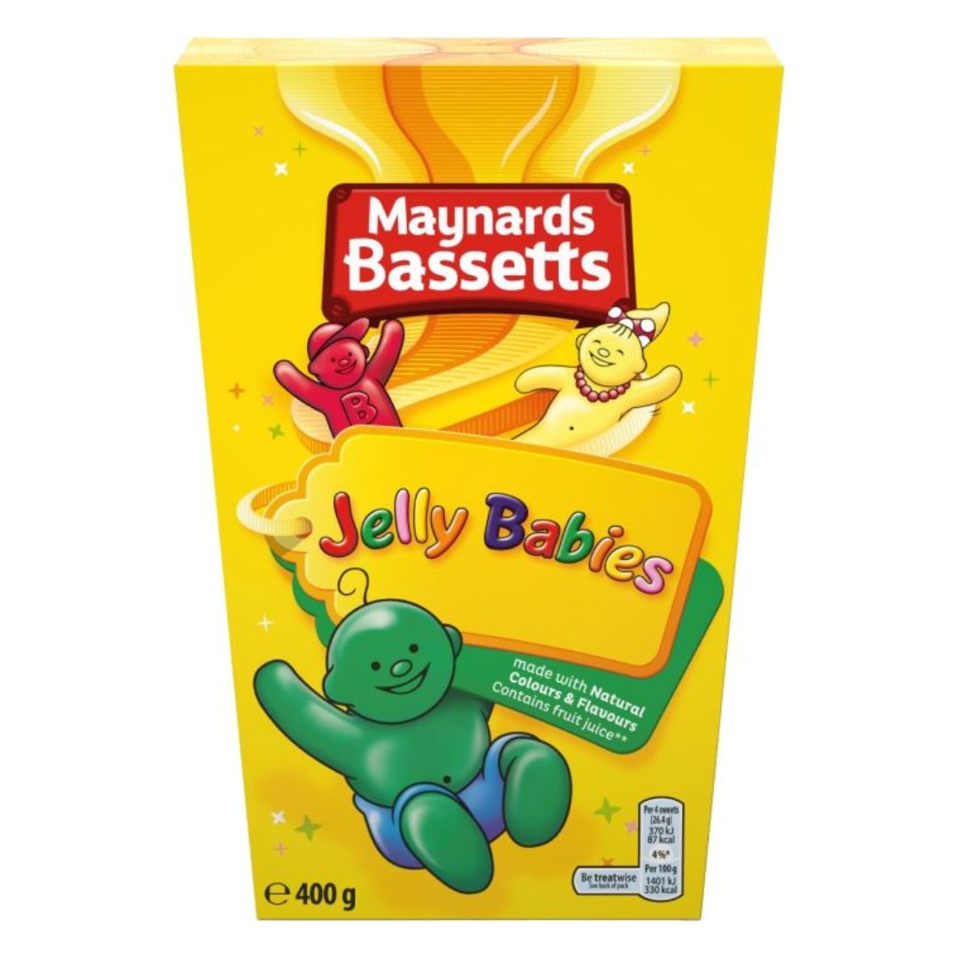 Dusted Jelly Babies - Maynards Bassetts (UK)
