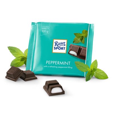Ritter Peppermint Chocolate 100g