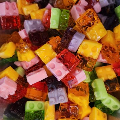 4D Blocks (Duo Colour Gummi Lego) (DNO)