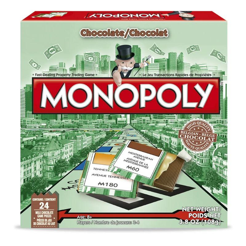 Monopoly Chocolate Board Game 108g