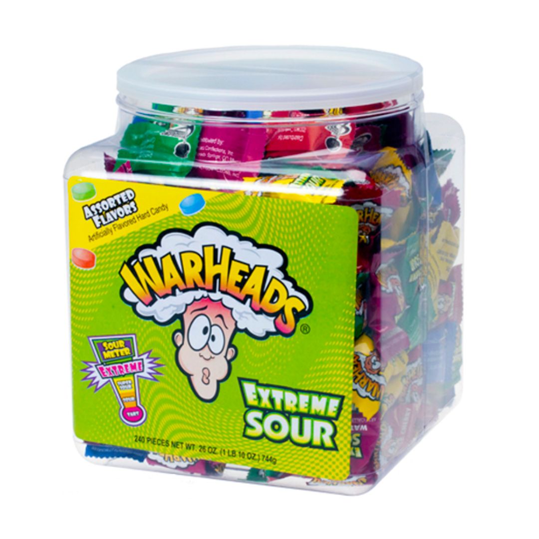 Warheads Extreme Sour Tub 240pc