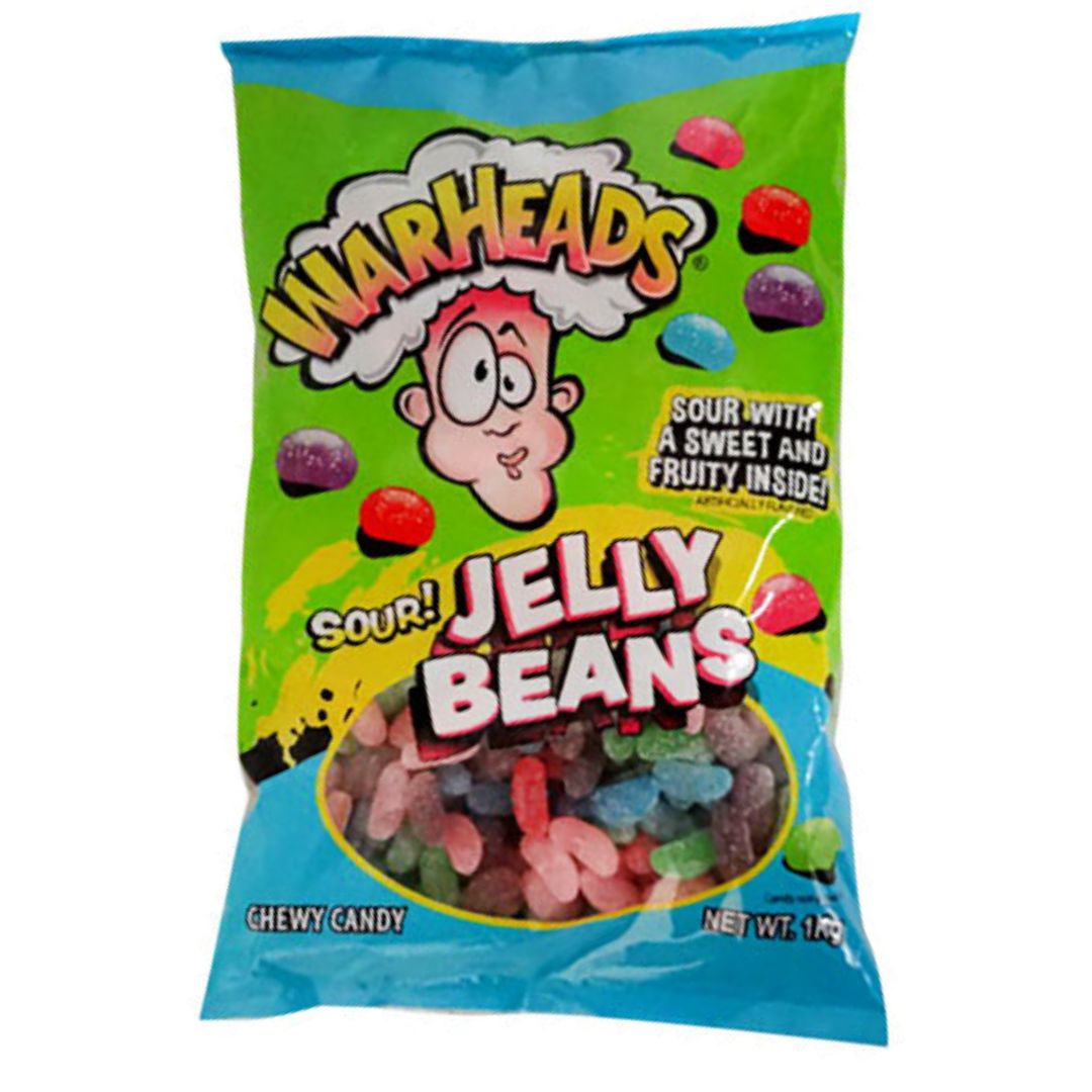 Warheads Sour Jelly Beans 45g
