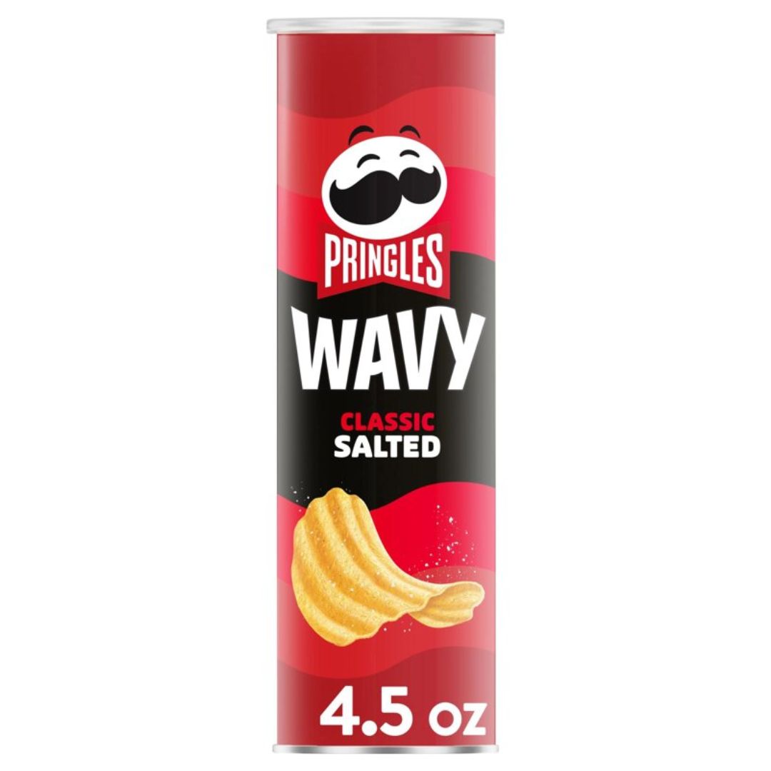 US Pringles Wavy - Classic Salted 130g